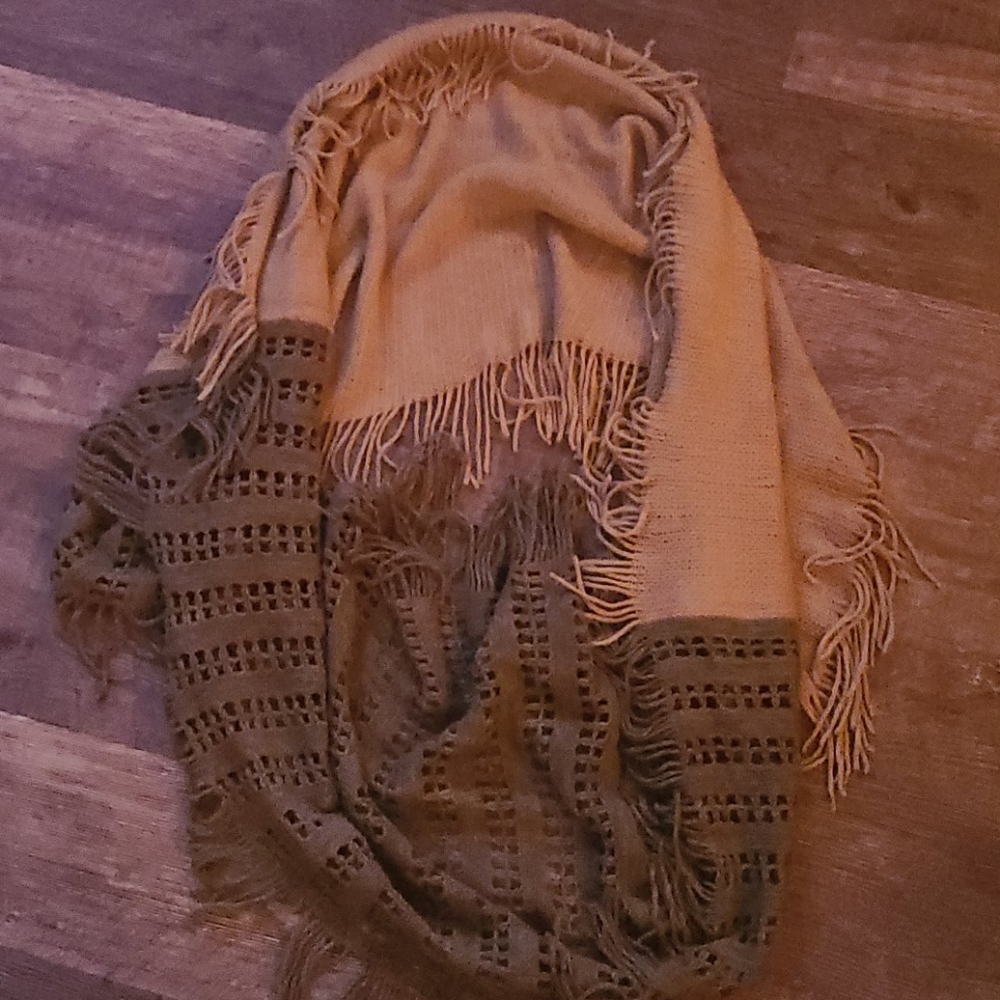 Woven Knit Boho INFINITY Scarf/Shawl/Wrap